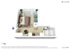 1907/181 A’Beckett Street, Melbourne, Vic 3000-Floorplan