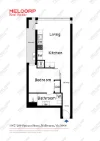 1907/280 Spencer Street, Melbourne, Vic 3000-Floorplan
