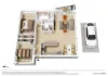 1G/23  Queens Road, Melbourne, Vic 3004-Floorplan