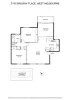 2/110 Railway Place, West Melbourne, Vic 3003-Floorplan