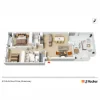 2/114 Athllon Drive, Greenway, ACT 2900-Floorplan