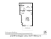 2/14 Prendergast Lane, North Melbourne, Vic 3051-Floorplan