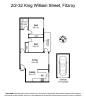 2/2-32 King William Street, Fitzroy, Vic 3065-Floorplan