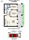 2/207 Willoughby Road, Naremburn, NSW 2065-Floorplan