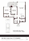 2001/88A Christie Street, St Leonards, NSW 2065-Floorplan