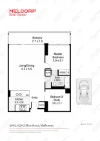 2002/620 Collins Street, Melbourne, Vic 3000-Floorplan