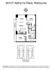 2010/7 Katherine Place, Melbourne, Vic 3000-Floorplan