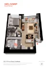 2011/9 Power Street, Southbank, Vic 3006-Floorplan