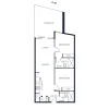 202R/88 Trenerry Crescent, Abbotsford, Vic 3067-Floorplan