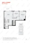203/10 Wominjeka Walk, West Melbourne, Vic 3003-Floorplan