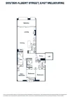 203/376 Albert Street, East Melbourne, Vic 3002-Floorplan