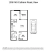 205/140 Cotham Road, Kew, Vic 3101-Floorplan