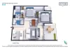 206/39 Braybrooke Street, Bruce, ACT 2617-Floorplan