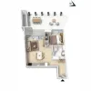 207/815 Bourke street, Docklands, Vic 3008-Floorplan