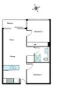208/11 Flockhart Street, Abbotsford, Vic 3067-Floorplan