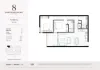 208B/8 Clinch Avenue, Preston, Vic 3072-Floorplan