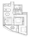 210/8 Bowen Crescent, Melbourne, Vic 3004-Floorplan