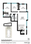 2101/591 George Street, Sydney, NSW 2000-Floorplan
