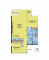 2106/500 Elizabeth Street, Melbourne, Vic 3000-Floorplan