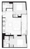 213/250 Gore Street, Fitzroy, Vic 3065-Floorplan