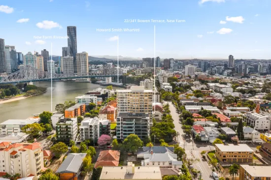 22/341 Bowen Terrace, New Farm, Qld 4005