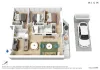2201/1 Balston Street, Southbank, Vic 3006-Floorplan