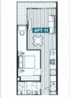 2211/65 Dudley Street, West Melbourne, Vic 3003-Floorplan