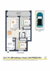 23/176-180 Salisbury Road, Camperdown NSW 2050-Floorplan