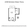 23/98 Nicholson Street, Fitzroy, Vic 3065-Floorplan
