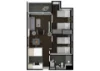 2301/33 Mackenzie Street, Melbourne, Vic 3000-Floorplan