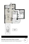 2301/88A Christie Street, St Leonards, NSW 2065-Floorplan