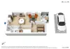 2303/639 Lonsdale Street, Melbourne, Vic 3000-Floorplan