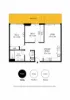 2304/17 Penny Place, Adelaide, SA 5000-Floorplan