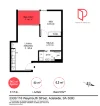 2305/116 Waymouth Street, Adelaide, SA 5000-Floorplan
