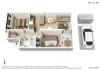 2305/63 Haig Street, Southbank, Vic 3006-Floorplan