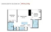 2306/462 Elizabeth St, Melbourne, Vic 3000-Floorplan