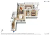 2404/81 City Road, Southbank, Vic 3006-Floorplan