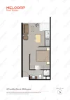 2410A/8 Franklin Street, Melbourne, Vic 3000-Floorplan