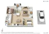 2501/200 Spencer Street, Melbourne, Vic 3000-Floorplan