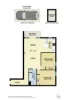 2501/283 City Road, Southbank, Vic 3006-Floorplan