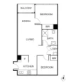 2502/500 Elizabeth Street, Melbourne, Vic 3000-Floorplan