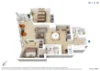 2506/81 City Road, Southbank, Vic 3006-Floorplan