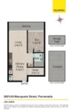 2601/45 Macquarie Street, Parramatta, NSW 2150-Floorplan