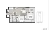 2605/65 Dudley St, West Melbourne, Vic 3003-Floorplan