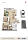 2608/620 Collins Street, Melbourne, Vic 3000-Floorplan