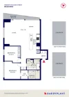 2608/620 Collins Street, Melbourne, Vic 3000-Floorplan