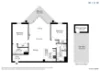 261/83 Whiteman Street, Southbank, Vic 3006-Floorplan