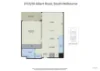 2713/50 Albert Road, South Melbourne, Vic 3205-Floorplan