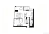2801/38 Rose Lane, Melbourne, Vic 3000-Floorplan