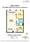 2806/438 Victoria Avenue, Chatswood, NSW 2067-Floorplan